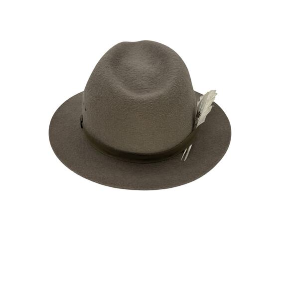 Quaker Marine Supply Company Fedora Hat Made by Wegener, Germany Size 7 1/8 - Picture 7 of 13